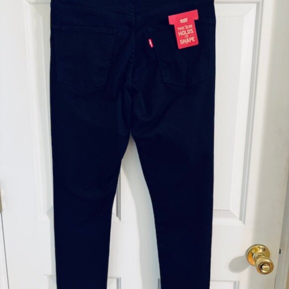 Levi’s Pull-On Skinny Jeans Black Size 8 Tummy Slimming Technology NWT - Picture 6 of 10